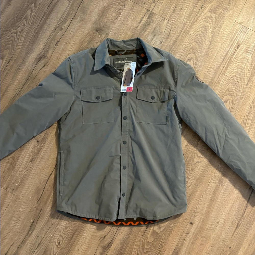 Eddie Bauer Fleeced Line Jacked Men’s Medium